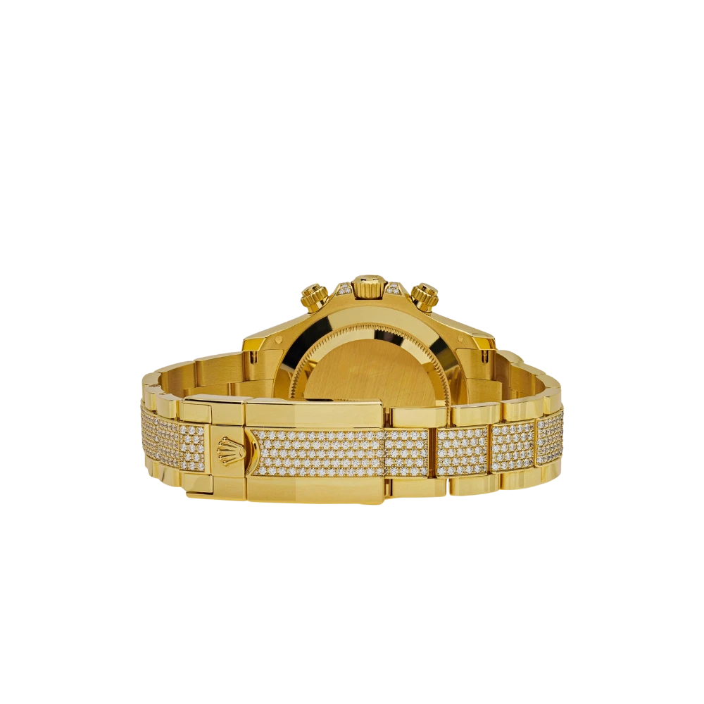 Rolex Day-Date 40 228398TBR Yellow Gold Onyx Baguette Diamond Dial Baguette Bezel - Image 12