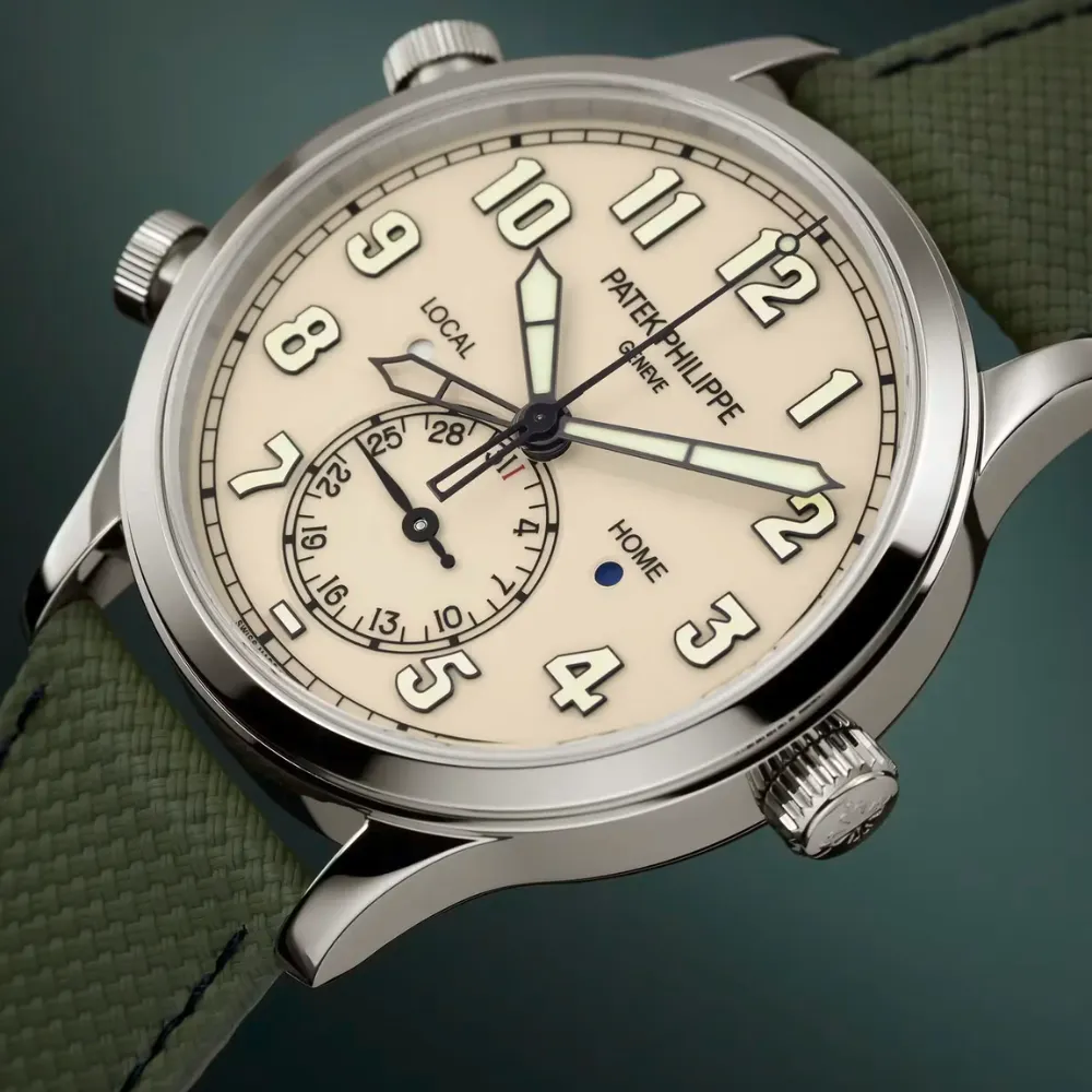 Complications Clatrava Pilot Travel Time White Gold Ref. 5524G-010 - Image 14