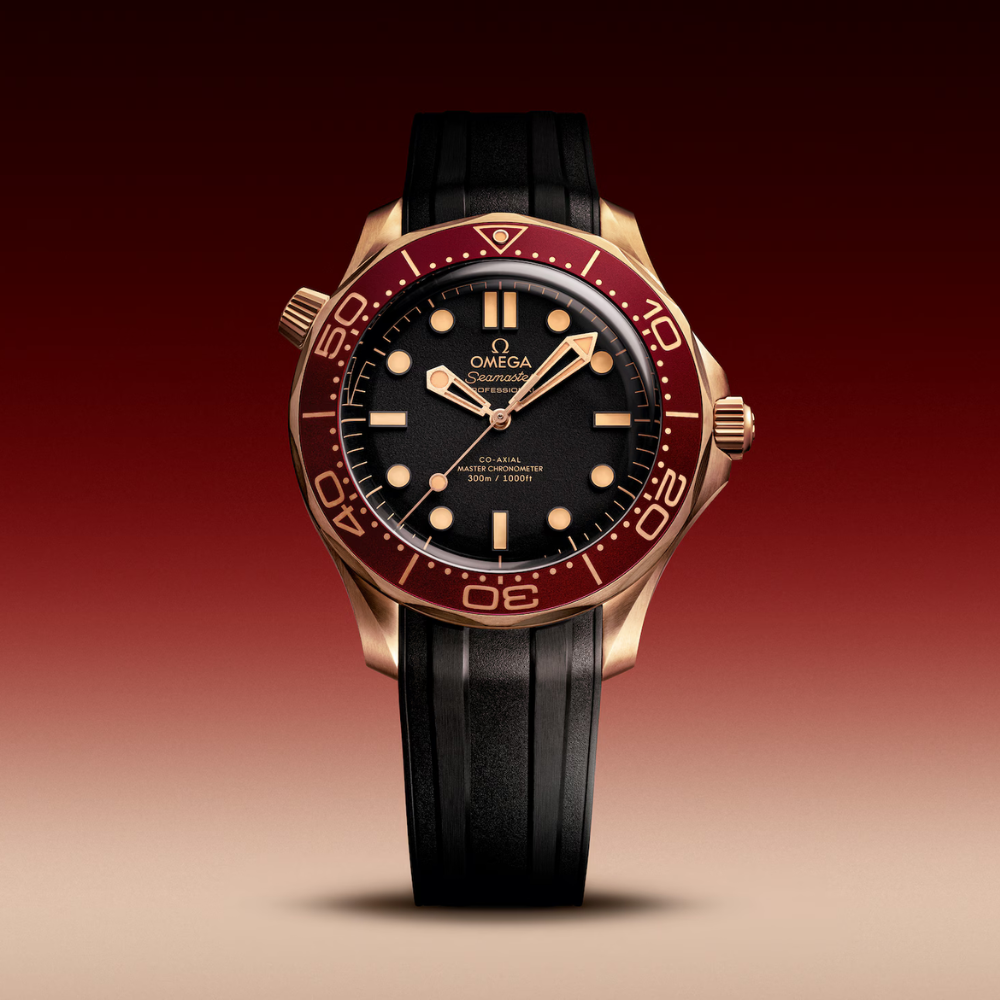 Seamaster Diver 300M 42 Bronze Gold On Rubber Strap Ref. 210.92.42.20.01.003 - Image 5