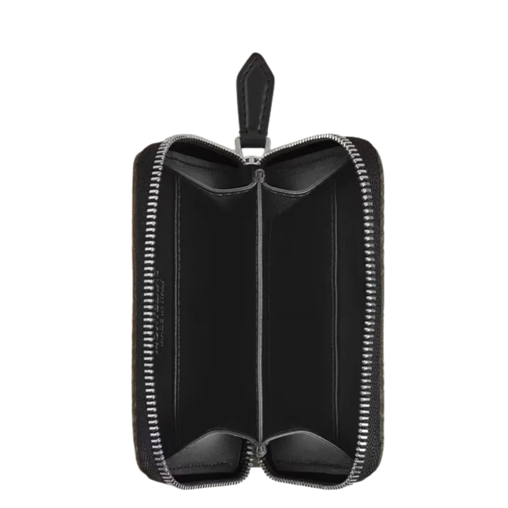 Montblanc 4810 Jacquard Mini Wallet 2cc With Zip – Khaki - Image 5