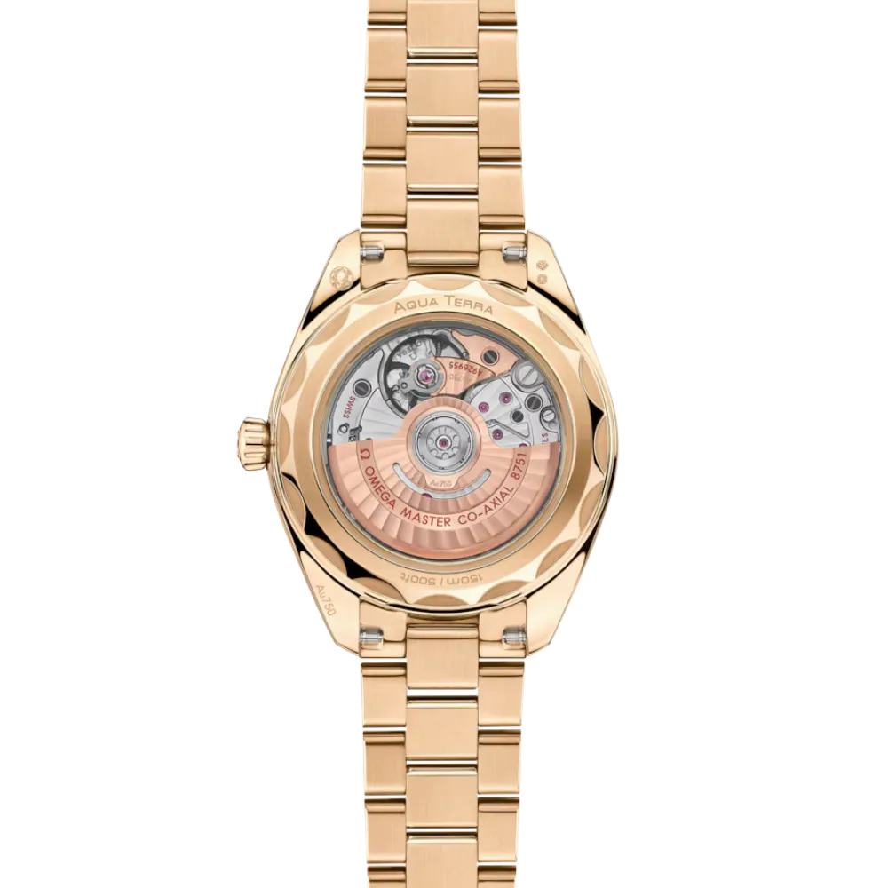 Seamaster Aqua Terra 150M 30 mm Moonshine Gold Ref. 220.50.30.20.08.001 - Image 2