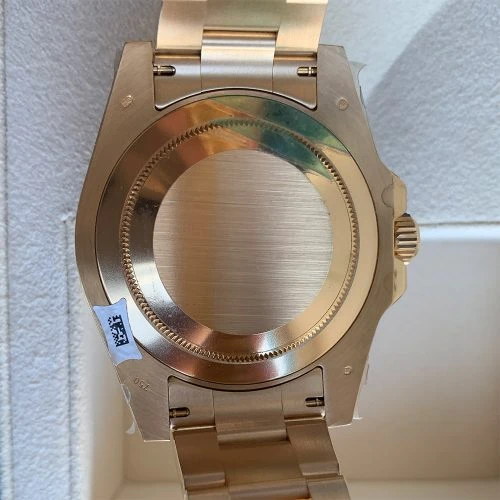 Rolex GMT-Master II 116748SA Yellow Gold Sapphire and Diamond Bezel Black Dial - Image 6