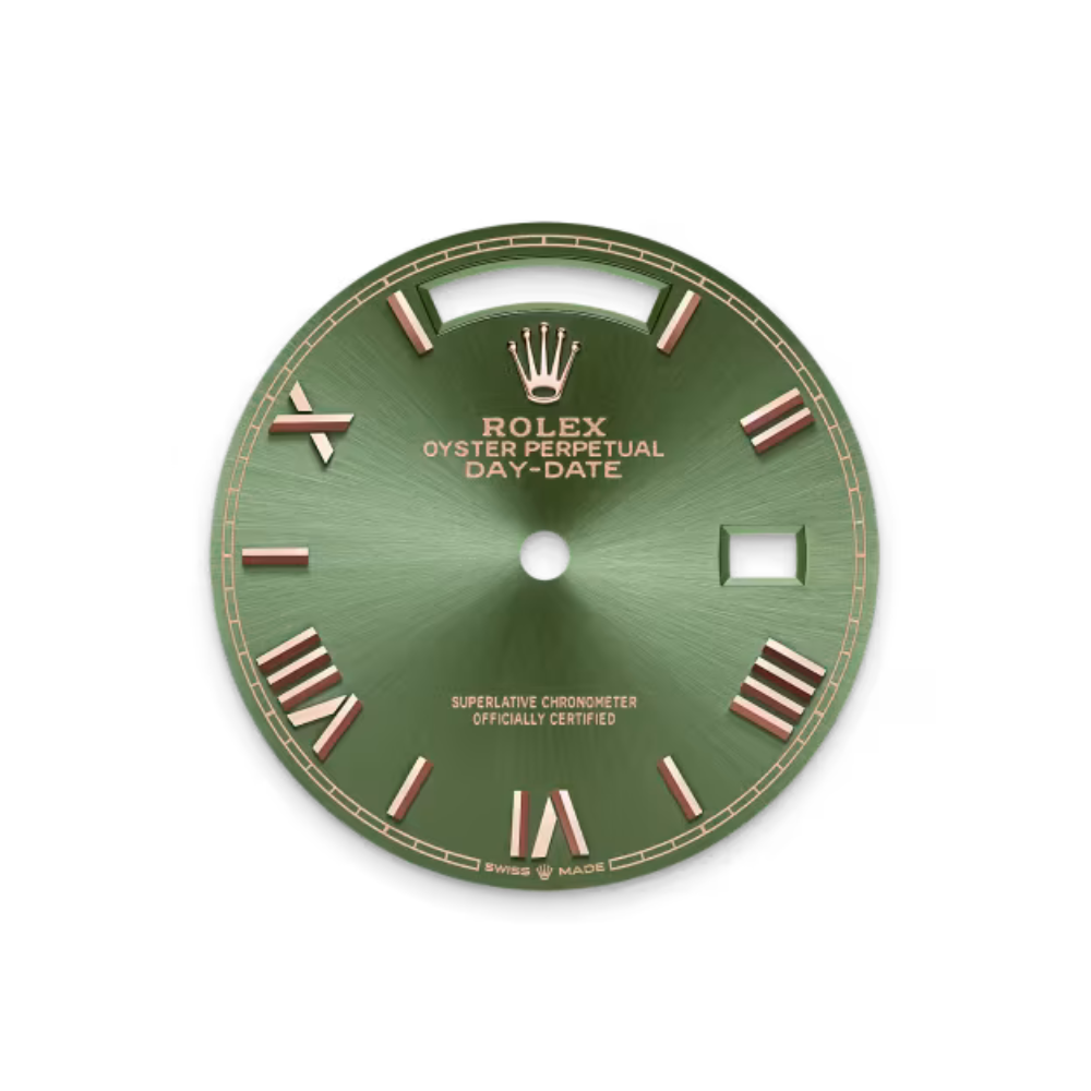Rolex Day-Date 36 – Green Dial and Diamonds Ref. 128345RBR-0085 - Image 6